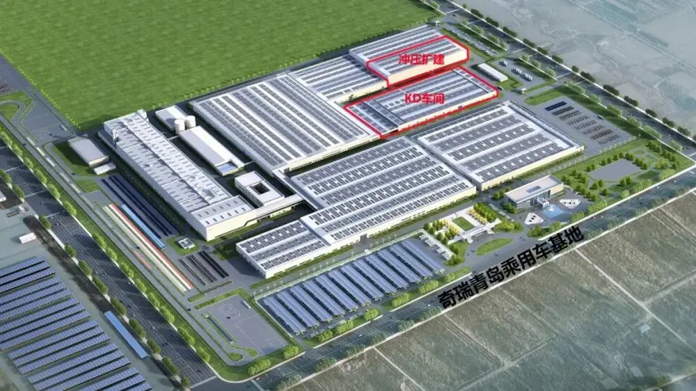Chery KD alkatrészgyártó műhely építési projektje a gerendán, az EIHE megvalósította a Chery Automobile Qingdao alapépítési projektjét, amely „három egymást követő címet” nyert.