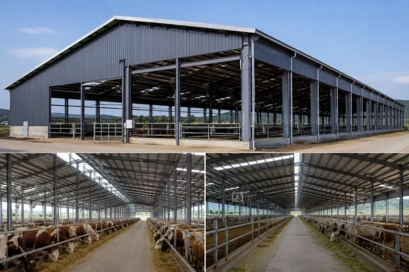 Miért választja több befektető acélvázas szarvasmarhafarm-építést?
