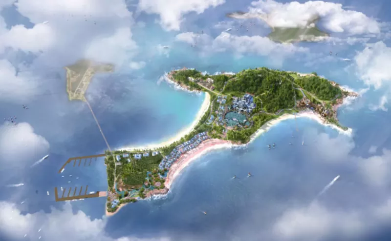 EIHE acélszerkezet: Dongyou palota építése Yantai Kongtong Wonderlandben
