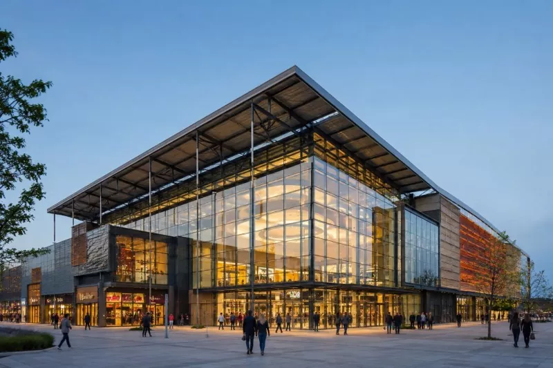 Hogyan válhat a Steel Structure bevásárlóközpont építése a városi életmód központjává?