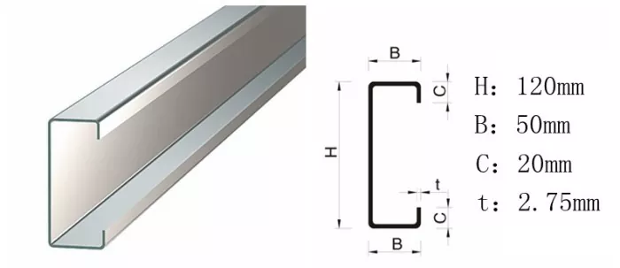 C-Shaped Steel