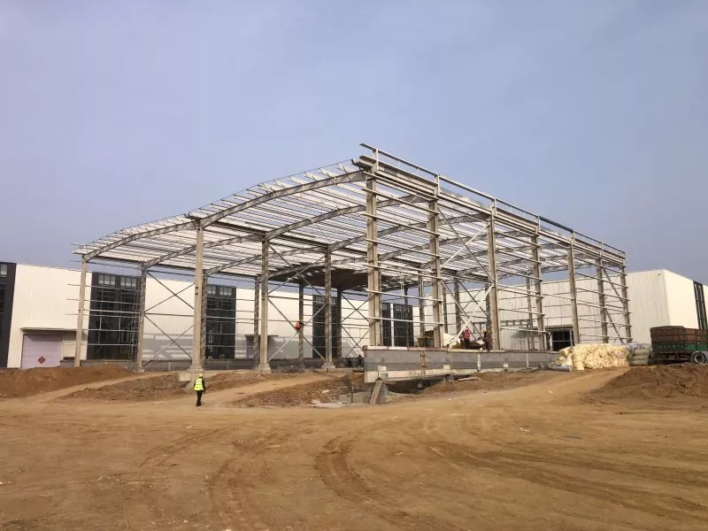 Steel Portal Frame Raktár